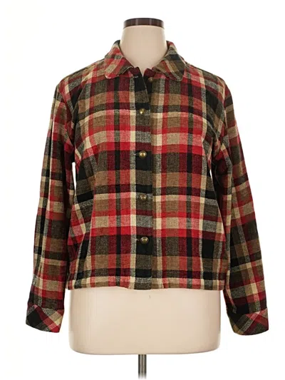 Pre-owned Christopher & Banks Jacket In Brown