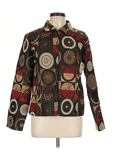 Pre-owned Christopher & Banks Jacket In Brown
