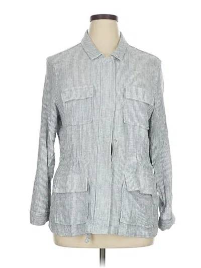 Pre-owned Christopher & Banks Jacket In Gray