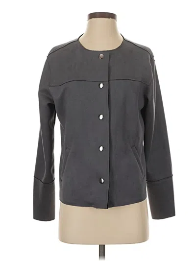 Pre-owned Christopher & Banks Jacket In Gray