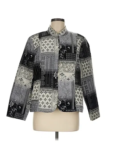 Pre-owned Christopher & Banks Jacket In Gray