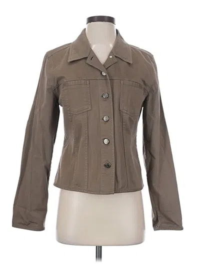 Pre-owned Christopher & Banks Jacket In Gray