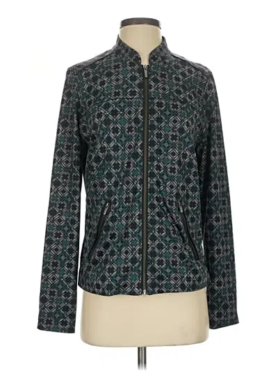 Pre-owned Christopher & Banks Jacket In Teal