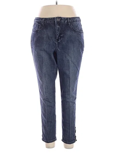 Pre-owned Christopher & Banks Jeans In Blue