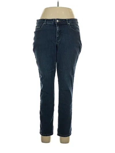 Pre-owned Christopher & Banks Jeans In Blue