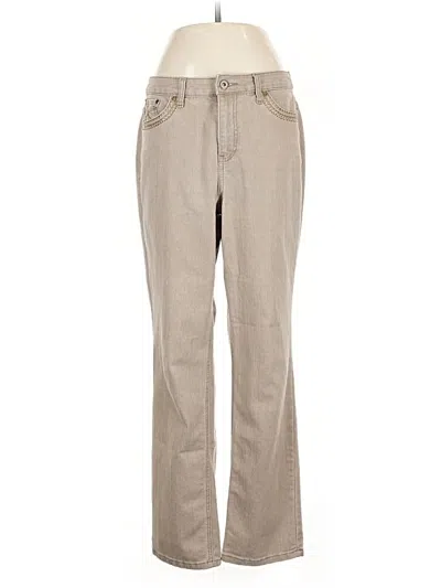 Pre-owned Christopher & Banks Jeans In Brown