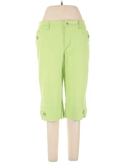 Pre-owned Christopher & Banks Jeans In Green