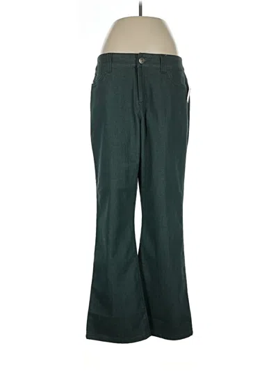 Pre-owned Christopher & Banks Jeans In Green