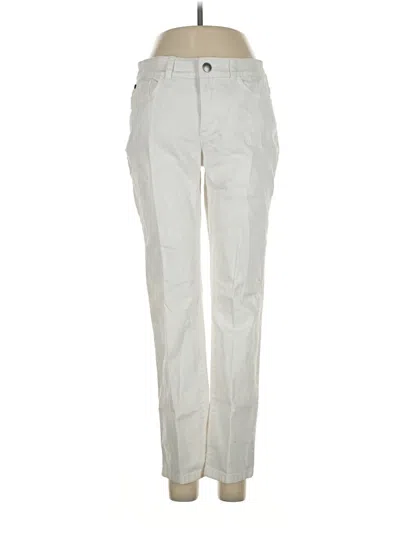 Pre-owned Christopher & Banks Jeans In Ivory