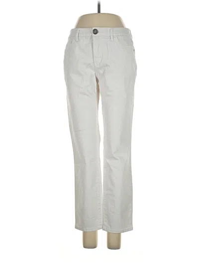 Pre-owned Christopher & Banks Jeans In Ivory