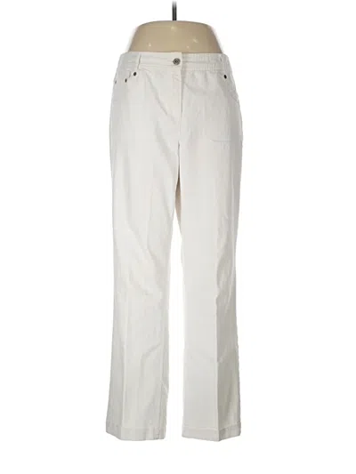 Pre-owned Christopher & Banks Jeans In Ivory