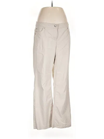 Pre-owned Christopher & Banks Khaki Pant In Brown