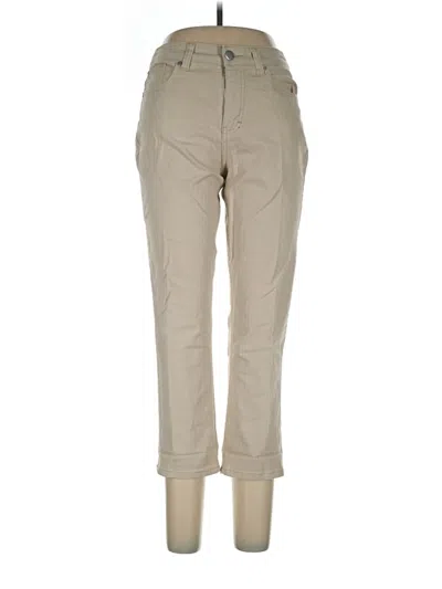 Pre-owned Christopher & Banks Khaki Pant In Brown