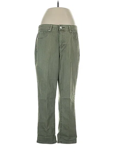 Pre-owned Christopher & Banks Khaki Pant In Green