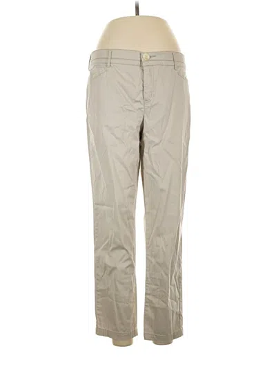 Pre-owned Christopher & Banks Khaki Pant In Tan