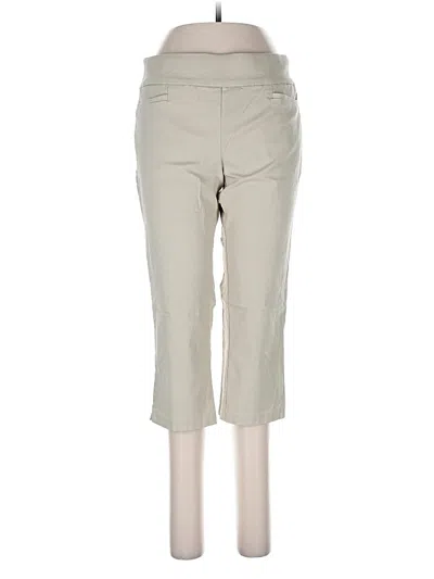 Pre-owned Christopher & Banks Khaki Pant In White
