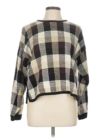 Pre-owned Christopher & Banks Pullover Sweater In Brown