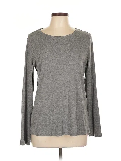 Pre-owned Christopher & Banks Pullover Sweater In Gray