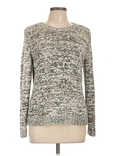 Pre-owned Christopher & Banks Pullover Sweater In Gray