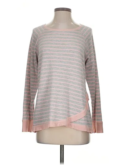 Pre-owned Christopher & Banks Pullover Sweater In Pink