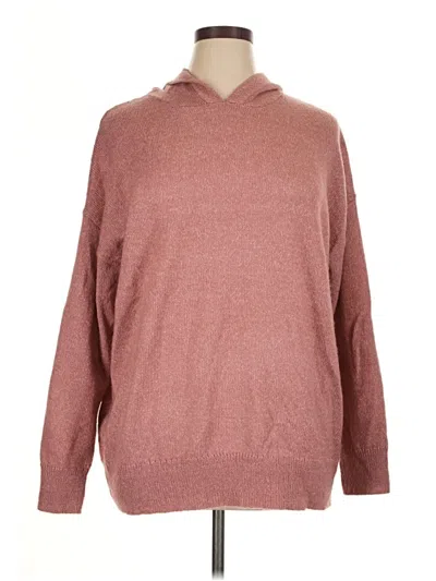 Pre-owned Christopher & Banks Pullover Sweater In Pink
