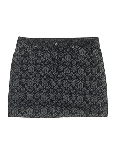 Pre-owned Christopher & Banks Skort In Blue