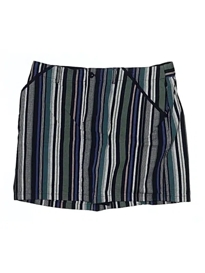 Pre-owned Christopher & Banks Skort In Blue