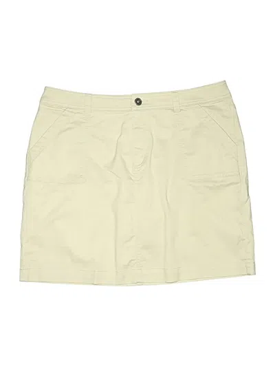Pre-owned Christopher & Banks Skort In Tan