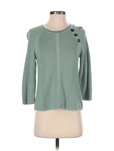 Pre-owned Christopher & Banks Sweatshirt In Blue