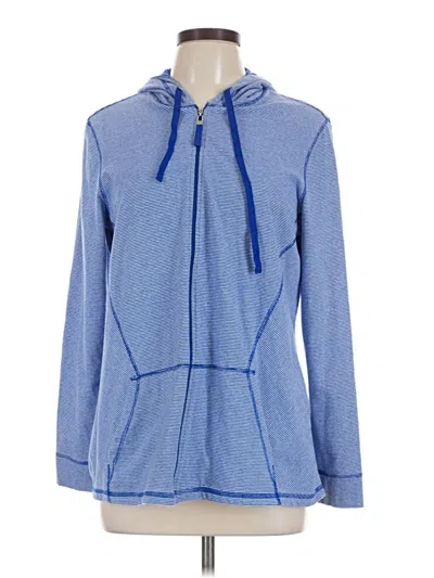 Pre-owned Christopher & Banks Sweatshirt In Blue