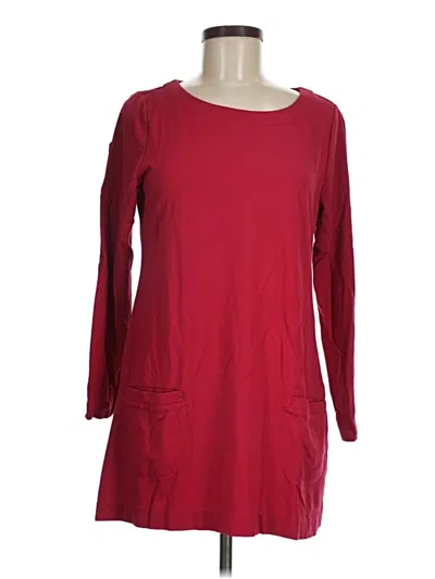 Pre-owned Christopher & Banks Sweatshirt In Red