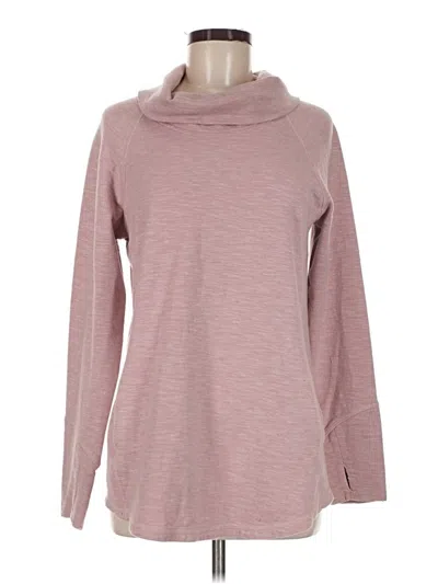 Pre-owned Christopher & Banks Turtleneck Sweater In Pink