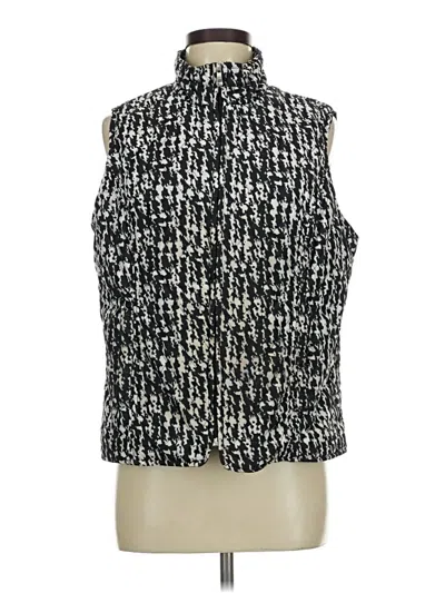 Pre-owned Christopher & Banks Vest In Black