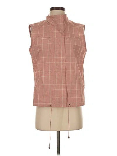 Pre-owned Christopher & Banks Vest In Pink
