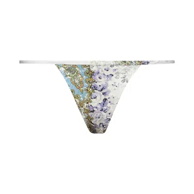Pre-owned Christopher Esber Absence Low Brief 'absence Print' | White | Women's Size 8