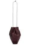 Christopher Esber Agnes Hobo Bag In Burgundy