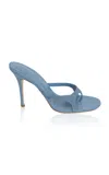 Christopher Esber Alocasia Heel In Blue