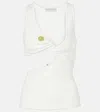 Christopher Esber 'stone Arc Tank Top For In White