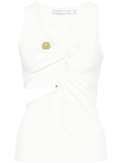 Christopher Esber 'stone Arc Tank Top For In Multicolor