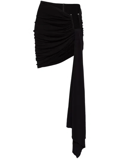 Christopher Esber Woman Mini Skirt Black Size 6 Viscose
