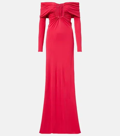 Christopher Esber Robe Arced Palm In Pink