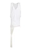 Christopher Esber Arras Corded Tassel Dress In White