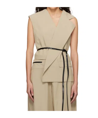 Christopher Esber Asymmetric Vest
