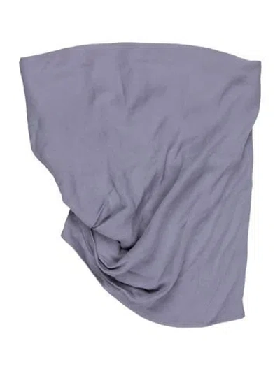 Pre-owned Christopher Esber Asymmetrical Sleeveless Top In Blue