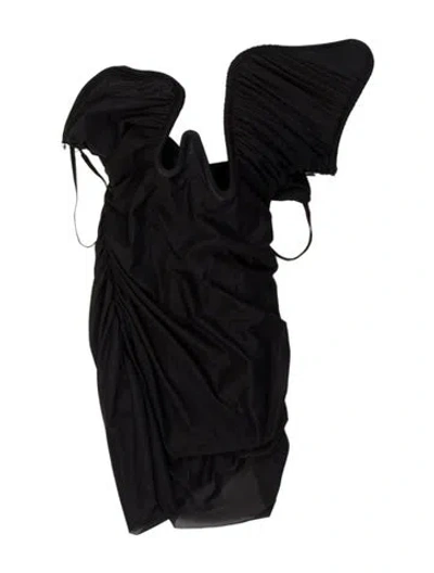 Pre-owned Christopher Esber Asymmetrical Sleeveless Top W/ Tags In Black