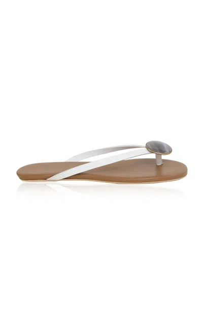 Christopher Esber Aura Quartz Flip Flop In Multi