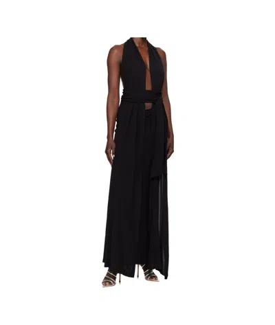 Christopher Esber Backless Dress In Black