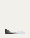 Christopher Esber Baja Gradient Jelly Ballerina Flats In Blue