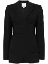 CHRISTOPHER ESBER BALCONETTE TIE-FASTENING BLAZER