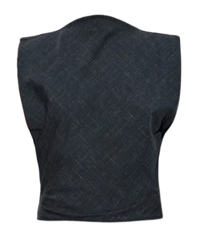 Christopher Esber Banyan Blouse In Grey